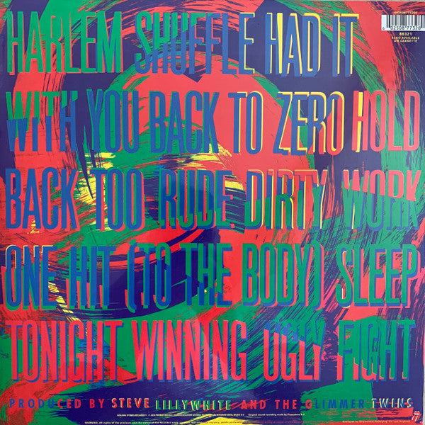 The Rolling Stones : Dirty Work (LP, Album, RE, RM, Hal)