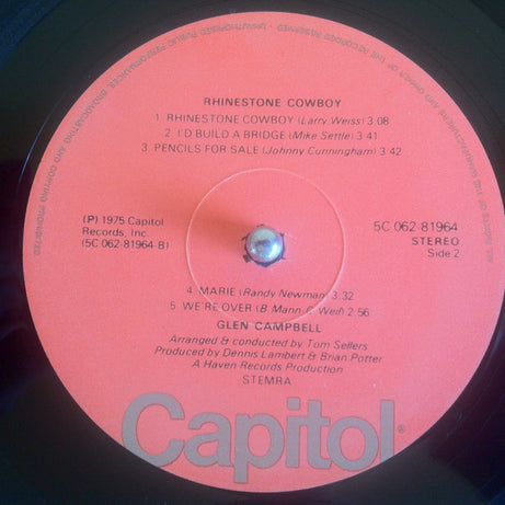 Glen Campbell : Rhinestone Cowboy (LP, Album)