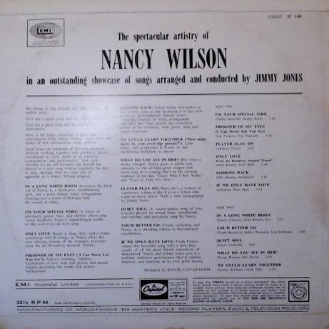 Nancy Wilson : Nancy (LP, Album)