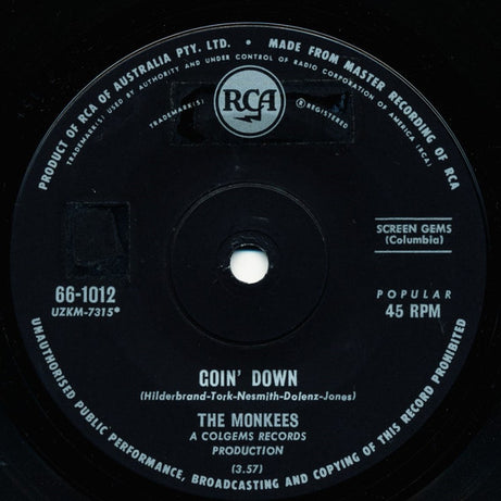 The Monkees : Daydream Believer (7", RP)