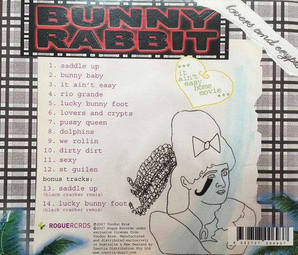 Bunny Rabbit : Lovers And Crypts (CD)