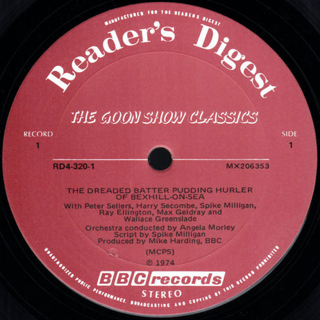 Various : The Goon Show Classics (LP, Mono)