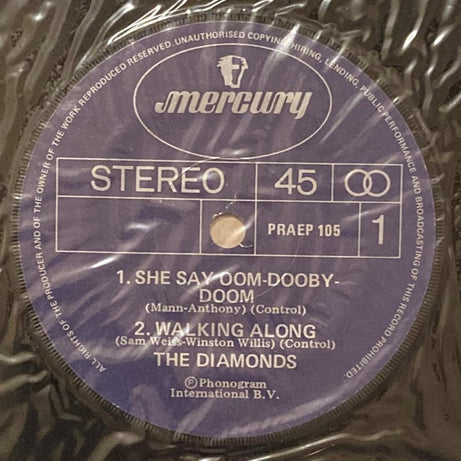 The Diamonds : America's Number One Singing Stylists (7", EP)