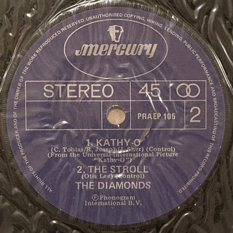 The Diamonds : America's Number One Singing Stylists (7", EP)