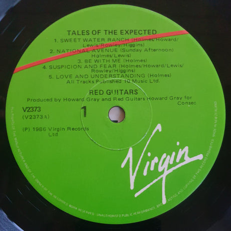 Red Guitars : Tales Of The Expected (LP, Album)