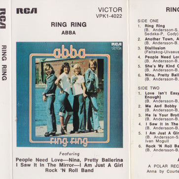 ABBA : Ring Ring (Cass, Album)