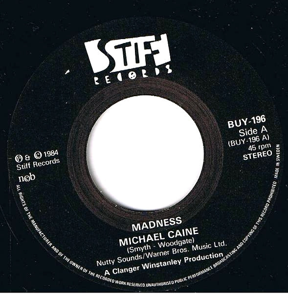 Madness : Michael Caine (7", Single)