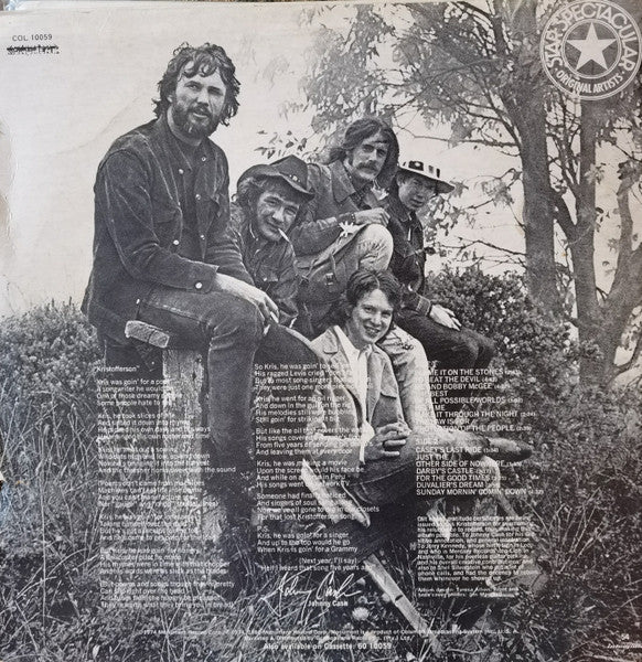 Kris Kristofferson : Me And Bobby McGee (LP, RE)
