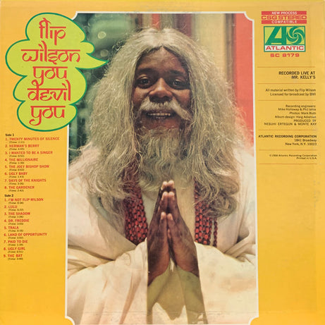 Flip Wilson : You Devil You (LP, Album, RE, Phi)