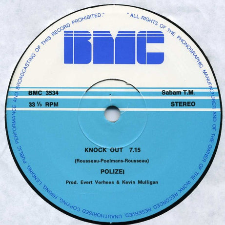 Der Polizei : Knock Out / Dog Day (12")