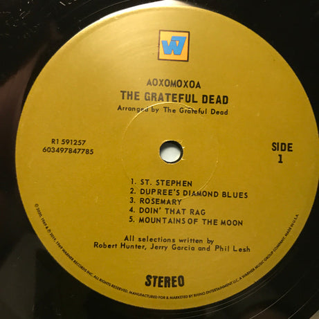 The Grateful Dead : Aoxomoxoa (LP, Album, RE, RM, 180)