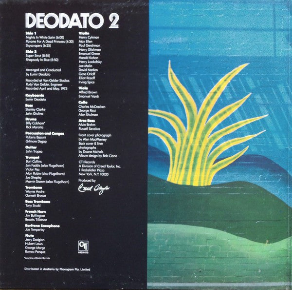 Eumir Deodato : Deodato 2 (LP, Album)