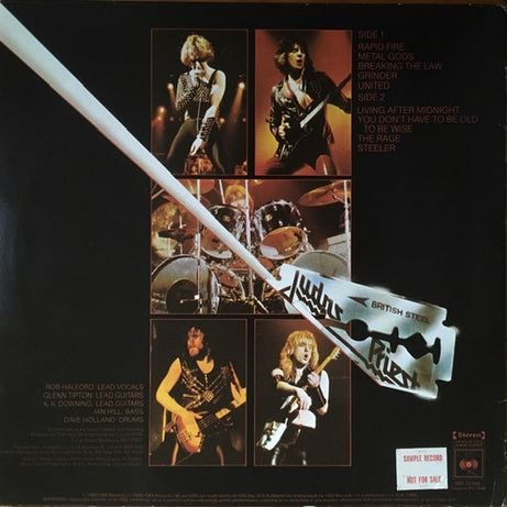 Judas Priest : British Steel (LP, Album)