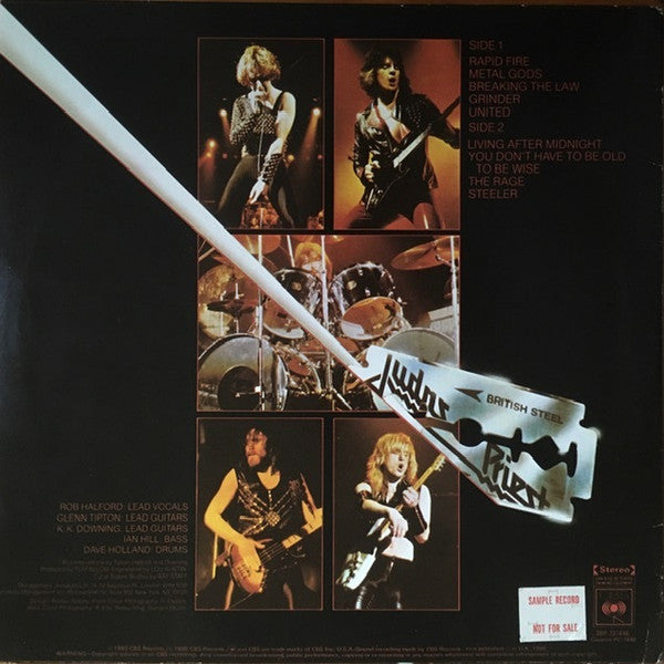 Judas Priest : British Steel (LP, Album)