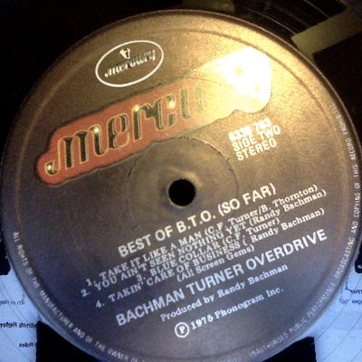 Bachman-Turner Overdrive : Best Of B.T.O. (So Far) (LP, Comp, RE)