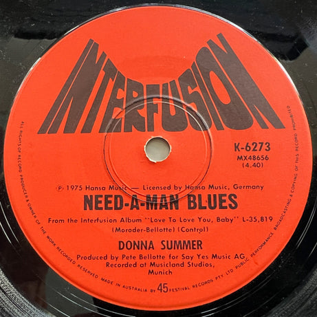 Donna Summer : Love To Love You, Baby (7")