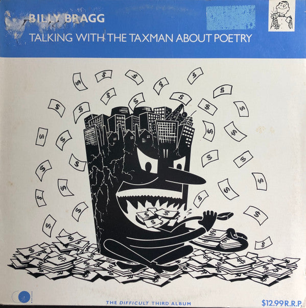 Billy Bragg : Talking With The Taxman About Poetry (LP, Album)