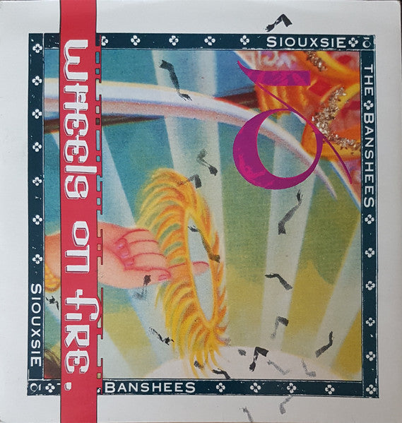 Siouxsie & The Banshees : This Wheel's On Fire (7", Single, Jukebox, Sil)