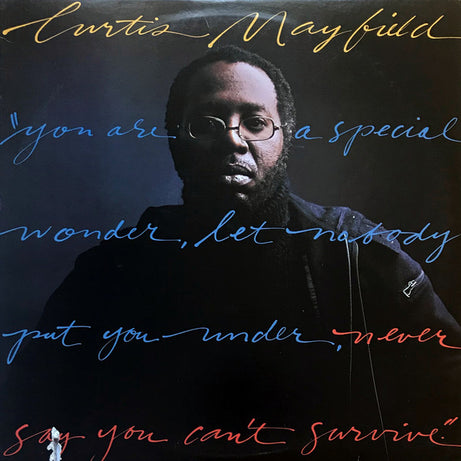 Curtis Mayfield : Never Say You Can't Survive (LP, Album, Win)