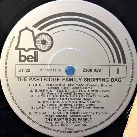 The Partridge Family : Shopping Bag (LP, Album)