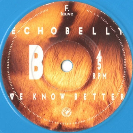 Echobelly : Dark Therapy (7", Single, Blu)