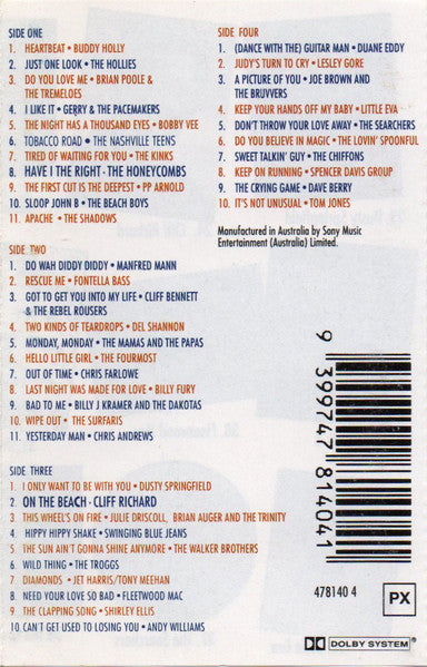 Various : The Best Of Heartbeat - Music From The Yorkshire TV Series And More (2xCass, Comp)