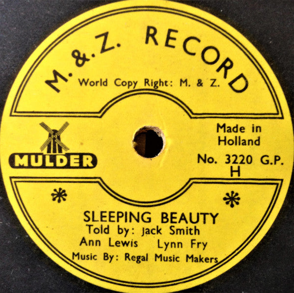 Jack Smith (30), Ann Lewis (7), Lynn Fry : Sleeping Beauty (Flexi, S/Sided, Card)