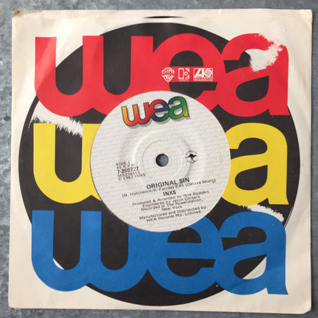 INXS : Original Sin (7", Single)