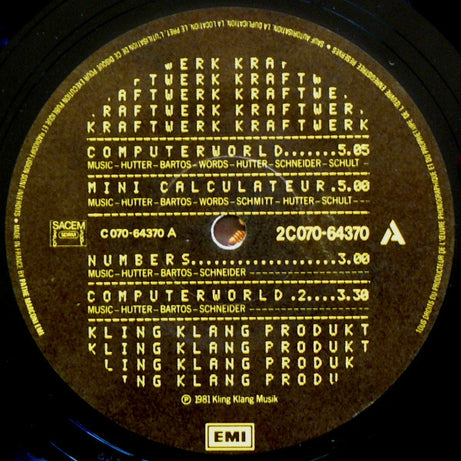 Kraftwerk : Computer World (LP, Album)