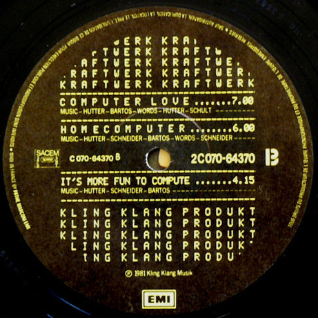 Kraftwerk : Computer World (LP, Album)