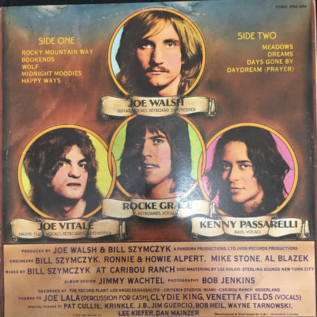 Joe Walsh : The Smoker You Drink, The Player You Get (LP, Album)
