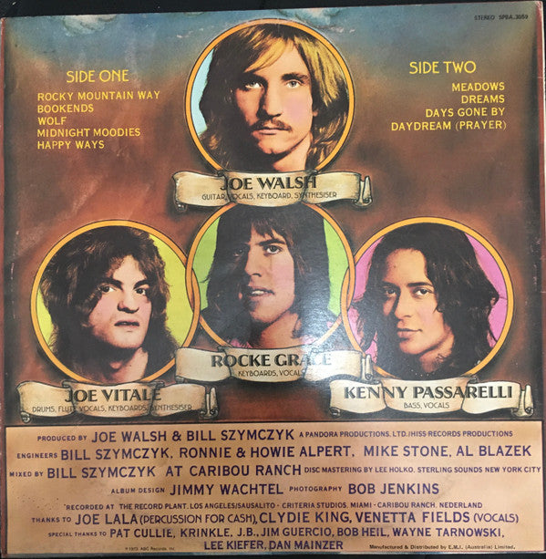 Joe Walsh : The Smoker You Drink, The Player You Get (LP, Album)