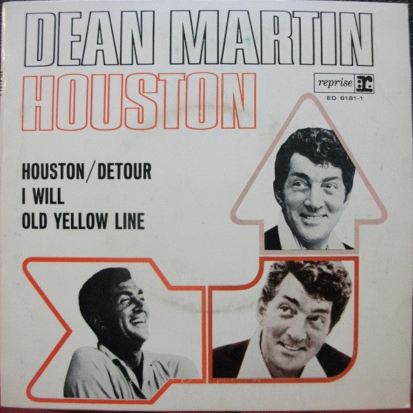 Dean Martin With The Jack Halloran Singers : Houston (7", EP, Mono, RE)