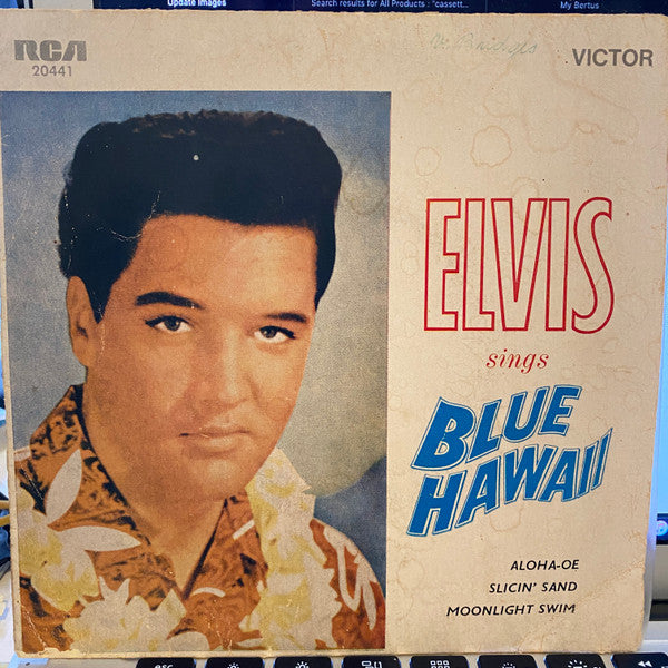 Elvis Presley : Blue Hawaii (7", EP)