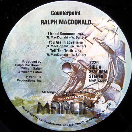 Ralph MacDonald : Counterpoint (LP, Album)