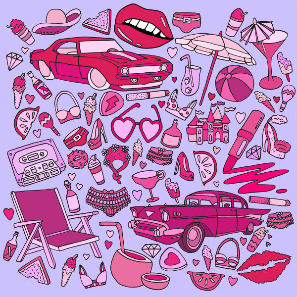 Redro Redriguez & His Inner Demons : Easy Magic (LP, Album, Ltd, Pin)