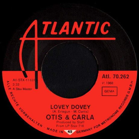 Otis* & Carla* : Lovey Dovey / New Year's Resolution (7", Single)