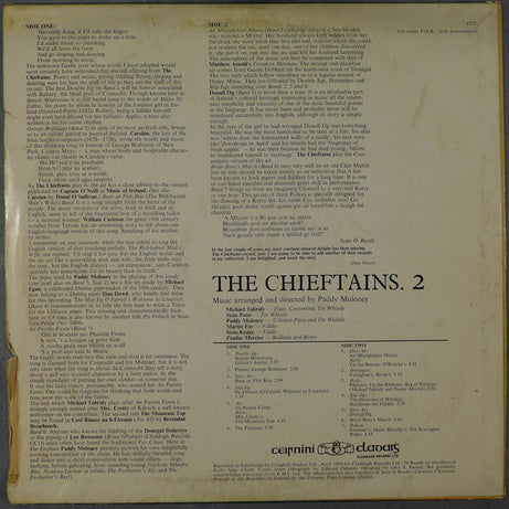 The Chieftains : The Chieftains 2 (LP, Album)