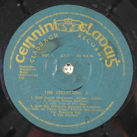 The Chieftains : The Chieftains 2 (LP, Album)