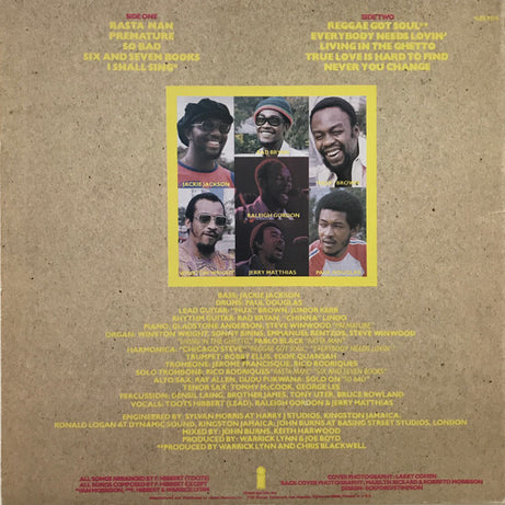 Toots & The Maytals : Reggae Got Soul (LP, Album, Pit)