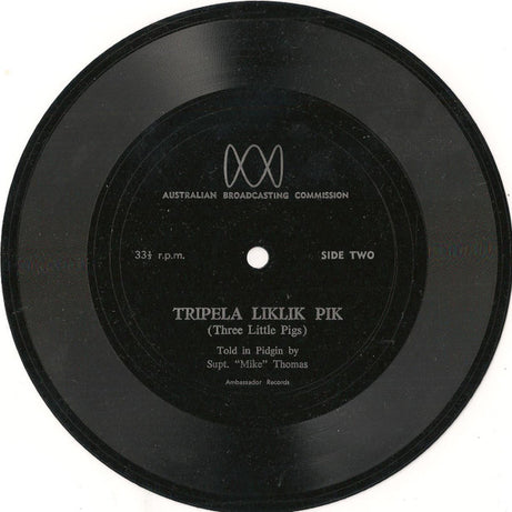 Superintendent Mike Thomas : Tripela Liklik Pik (Flexi, 7")