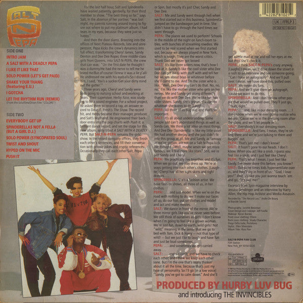 Salt 'N' Pepa : A Salt With A Deadly Pepa (LP, Album)