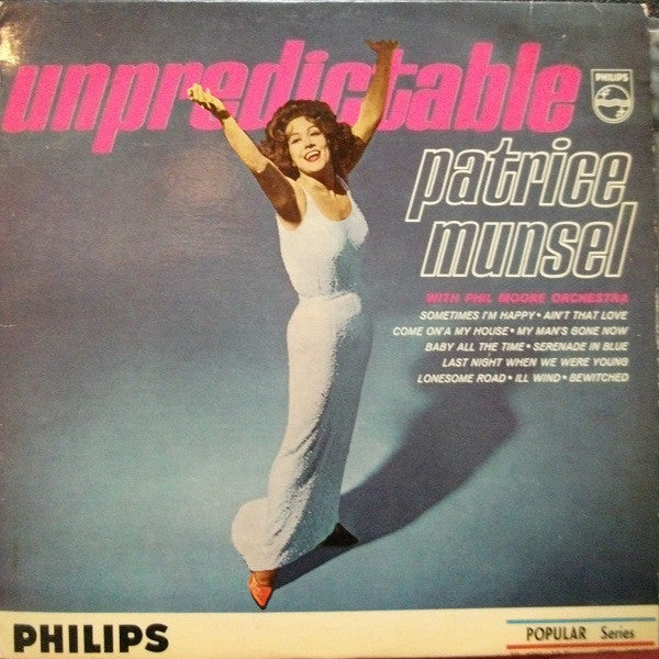 Patrice Munsel With Phil Moore And His Orchestra : Unpredictable (LP, Album, Mono)