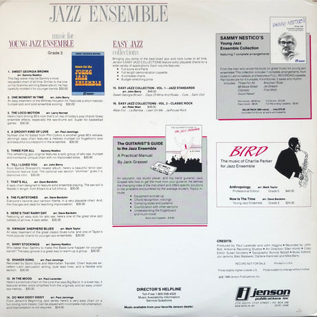 Unknown Artist : In Concert: Concert Band Vol. 24 / Jazz Ensemble Vol. 20 (2xLP, Promo)