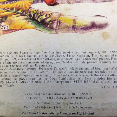 Bo Hansson : Music Inspired By Lord Of The Rings (LP)
