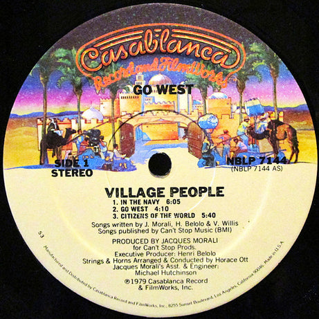 Village People : Go West (LP, Album, 53)