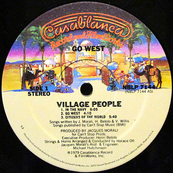 Village People : Go West (LP, Album, 53)