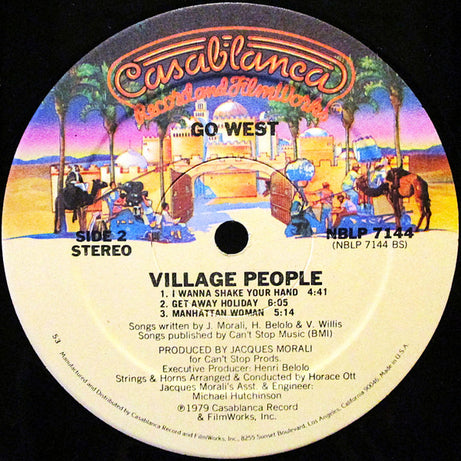Village People : Go West (LP, Album, 53)