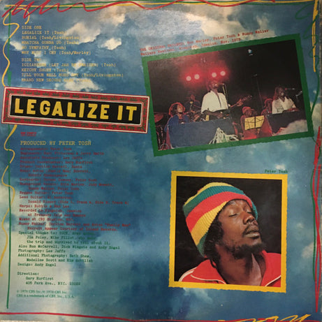 Peter Tosh : Legalize It (LP, Album)