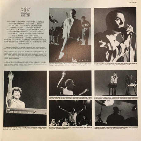 Talking Heads : Stop Making Sense (LP, Album)